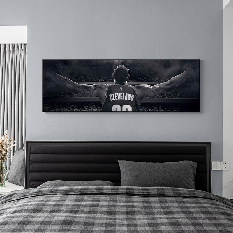 Printed canvas painting