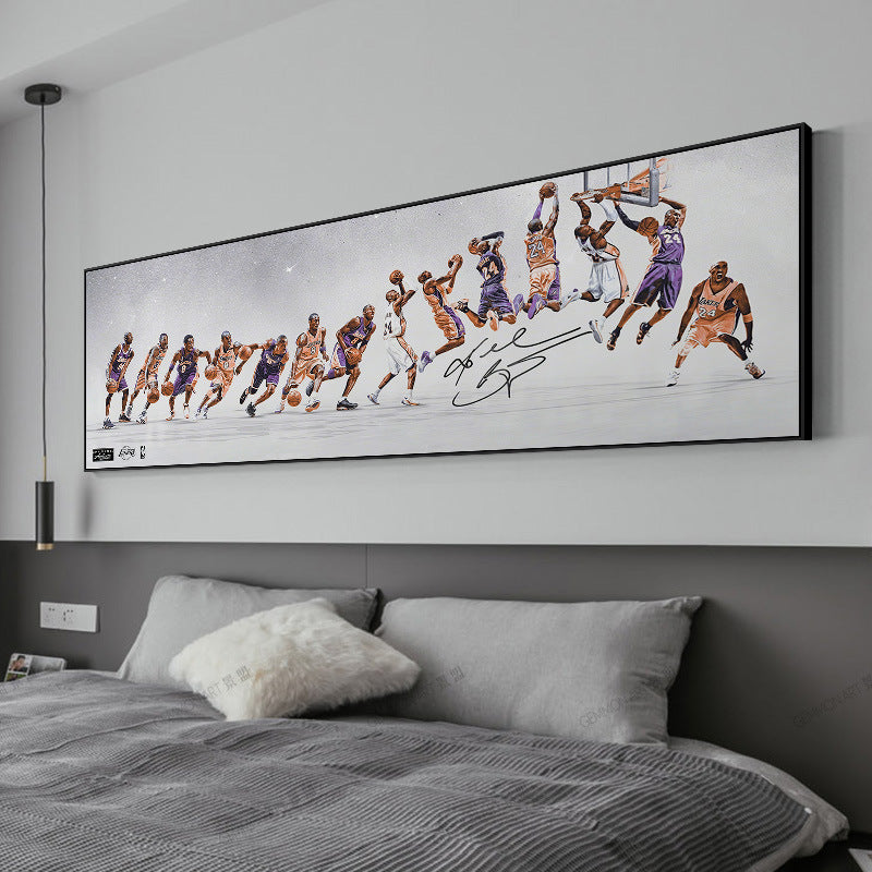 Printed canvas painting