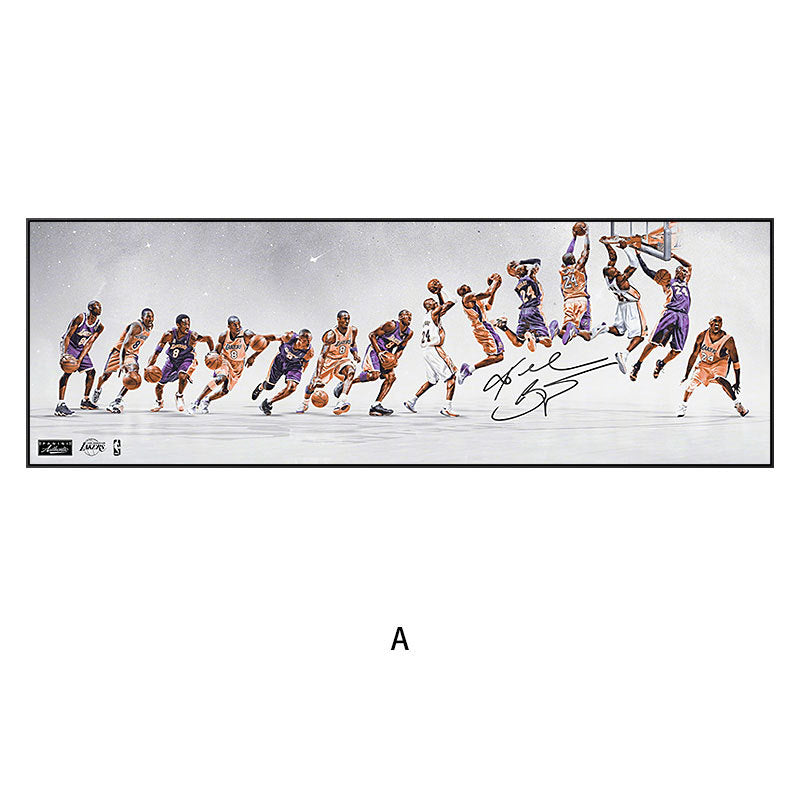 Printed canvas painting