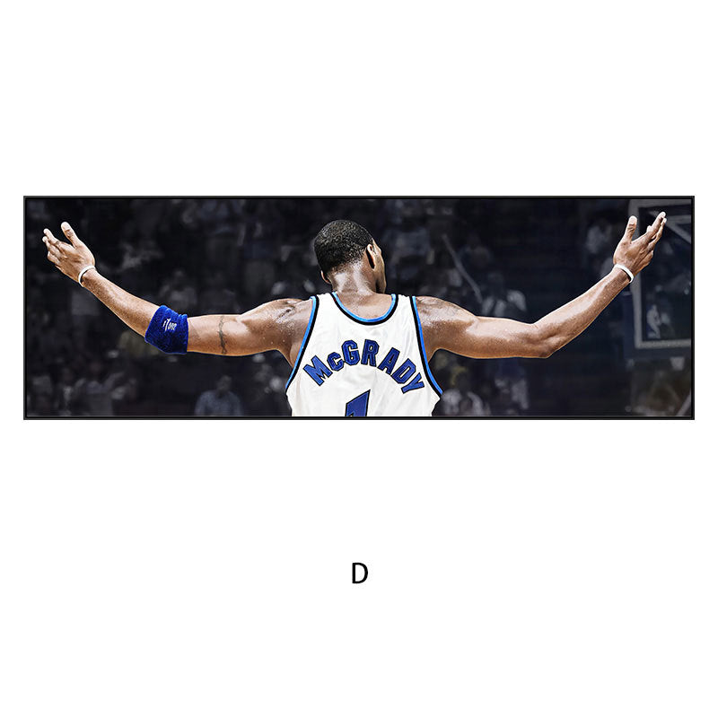 Printed canvas painting