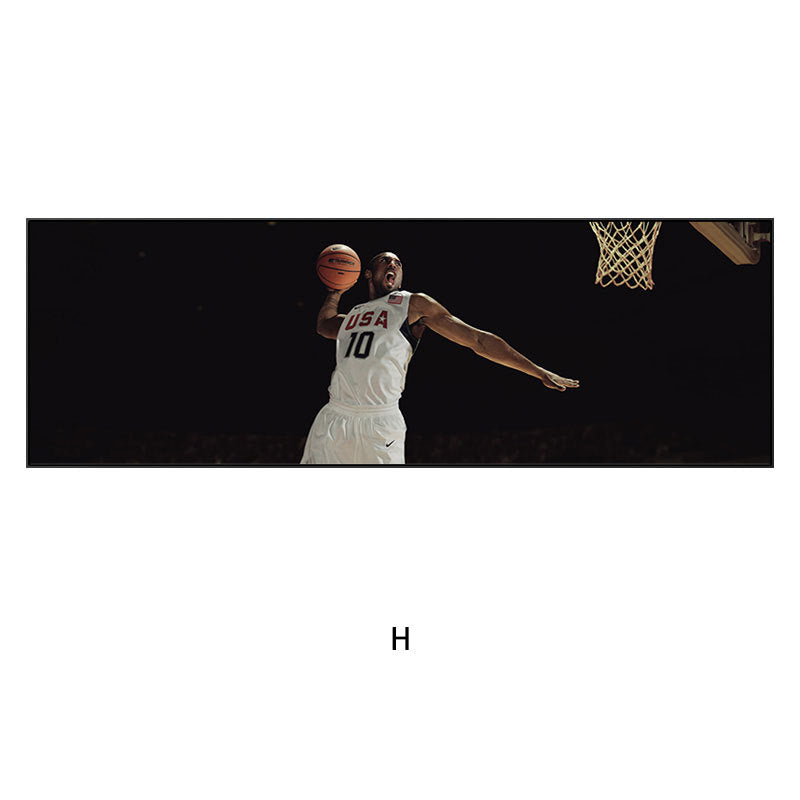 Printed canvas painting