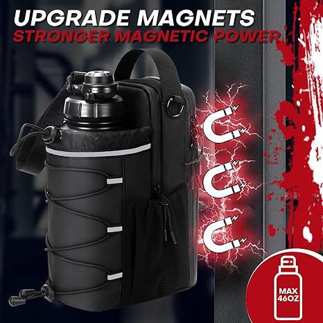 New Sports Gym Magnetic Water Bottle Bag