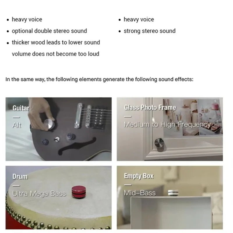 Hummingbird Magnetic Speaker - TWS Stereo Sound & Bone Conduction Technology 