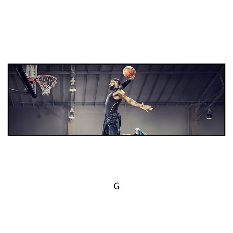 Printed canvas painting