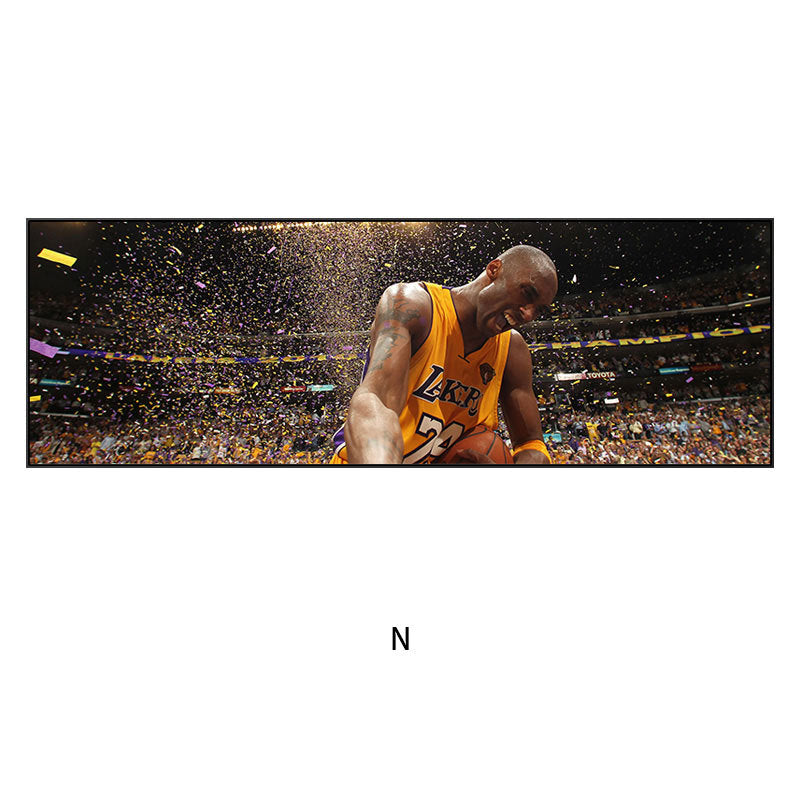 Printed canvas painting