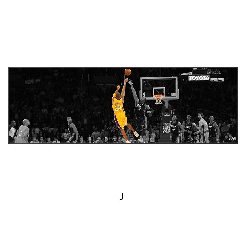 Printed canvas painting